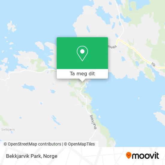 Bekkjarvik Park kart