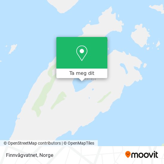 Finnvågvatnet kart