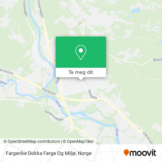 Fargerike Dokka Farge Og Miljø kart