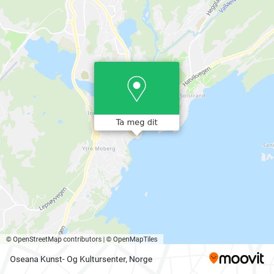 Oseana Kunst- Og Kultursenter kart