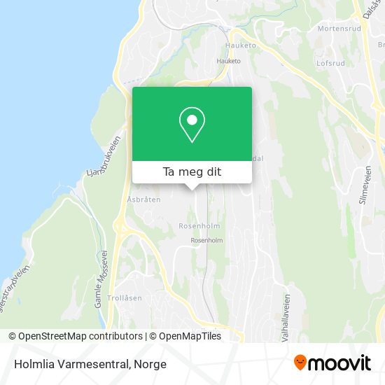 Holmlia Varmesentral kart