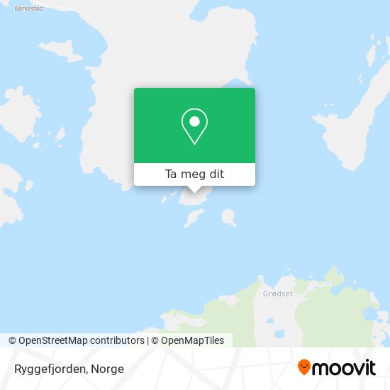 Ryggefjorden kart