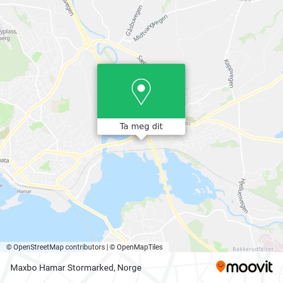Maxbo Hamar Stormarked kart
