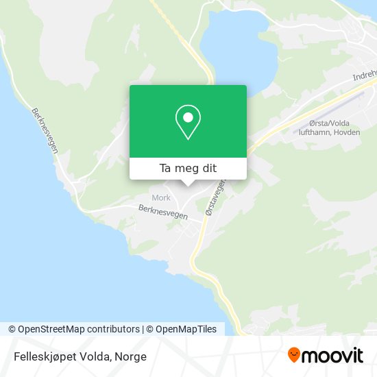 Felleskjøpet Volda kart