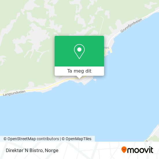Direktør`N Bistro kart