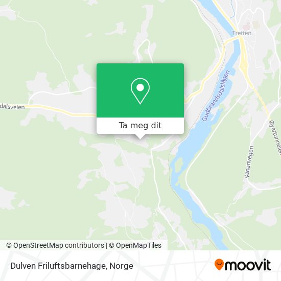 Dulven Friluftsbarnehage kart