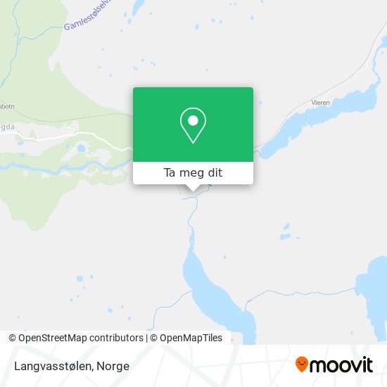 Langvasstølen kart