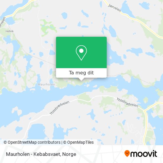Maurholen - Kebabsvaet kart