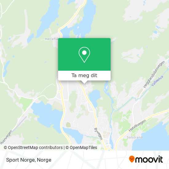 Sport Norge kart