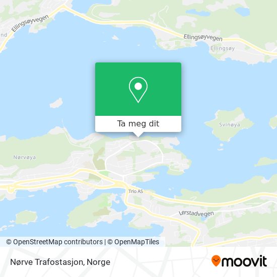 Nørve Trafostasjon kart