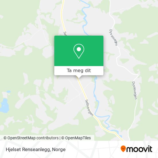 Hjelset Renseanlegg kart