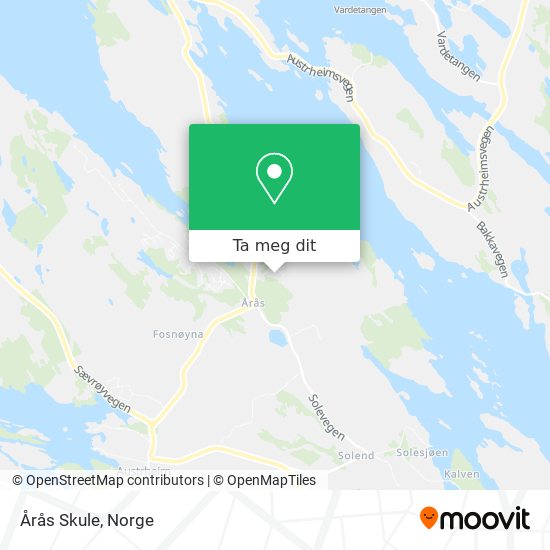 Årås Skule kart