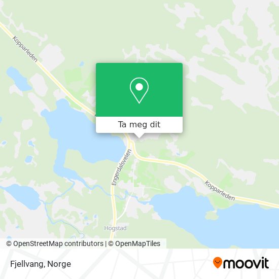 Fjellvang kart