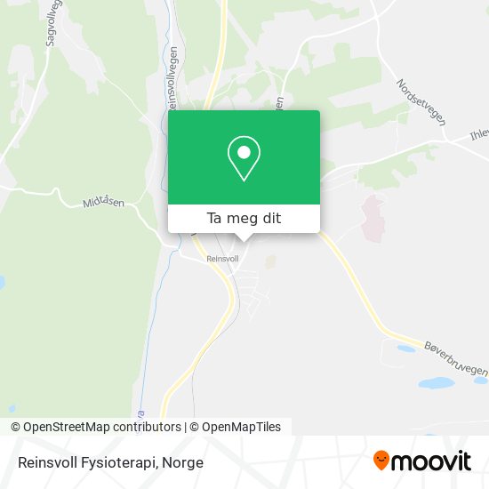 Reinsvoll Fysioterapi kart