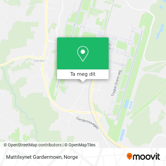 Mattilsynet Gardermoen kart
