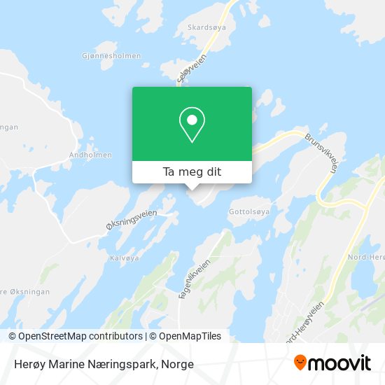 Herøy Marine Næringspark kart