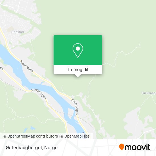 Østerhaugberget kart