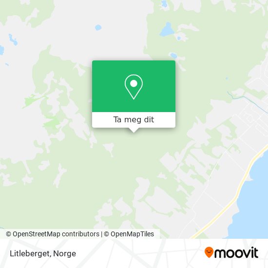 Litleberget kart