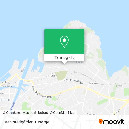 Verkstedgården 1 kart