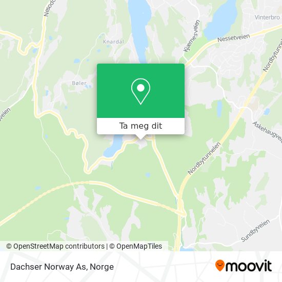 Dachser Norway As kart