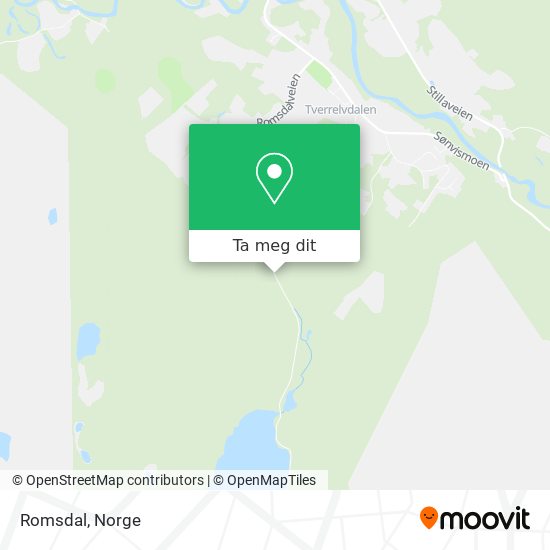 Romsdal kart