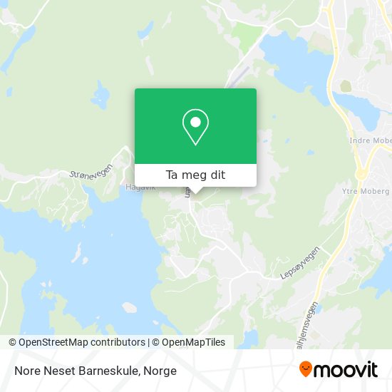 Nore Neset Barneskule kart