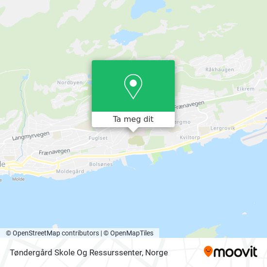 Tøndergård Skole Og Ressurssenter kart