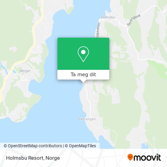 Holmsbu Resort kart