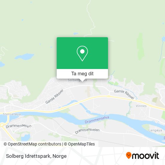 Solberg Idrettspark kart