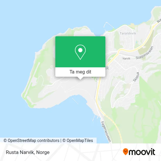 Rusta Narvik kart