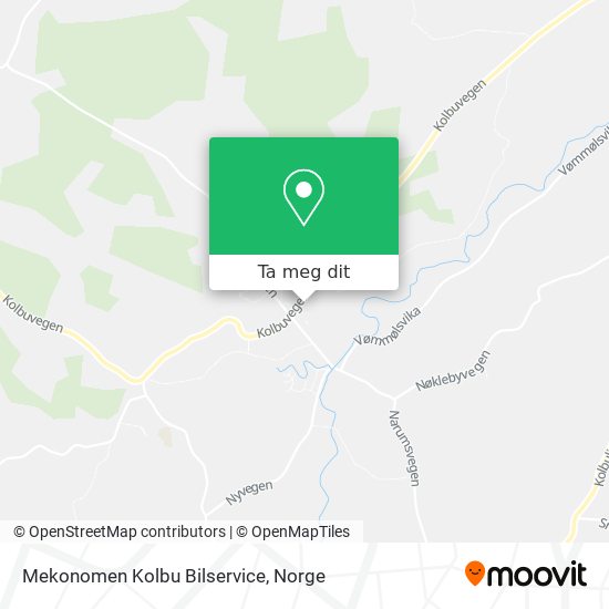 Mekonomen Kolbu Bilservice kart