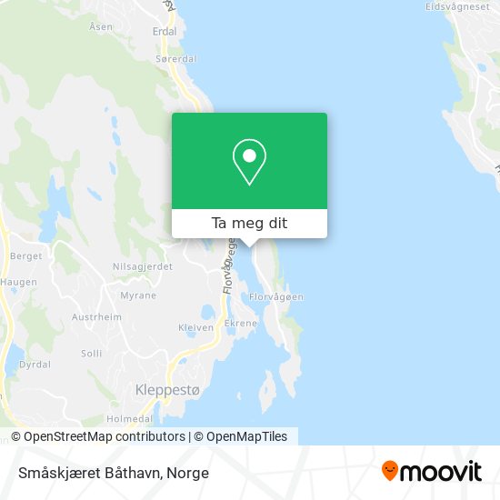 Småskjæret Båthavn kart