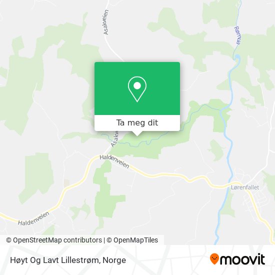 Høyt Og Lavt Lillestrøm kart
