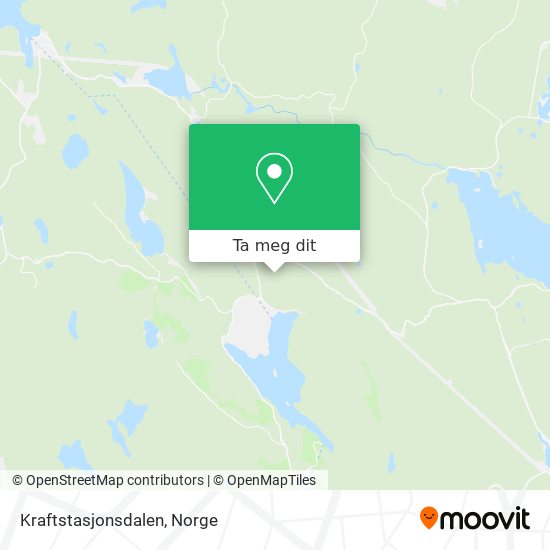 Kraftstasjonsdalen kart