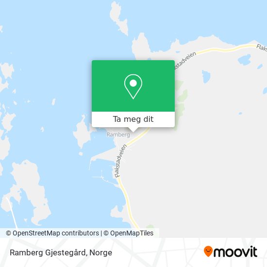 Ramberg Gjestegård kart