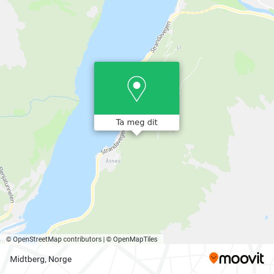 Midtberg kart