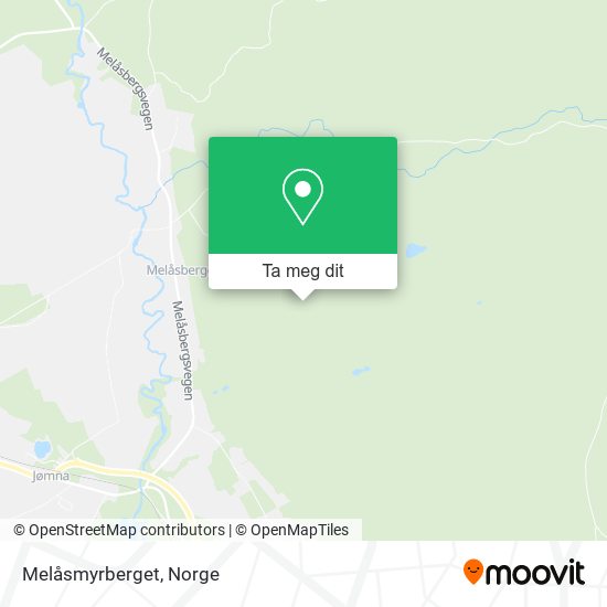 Melåsmyrberget kart