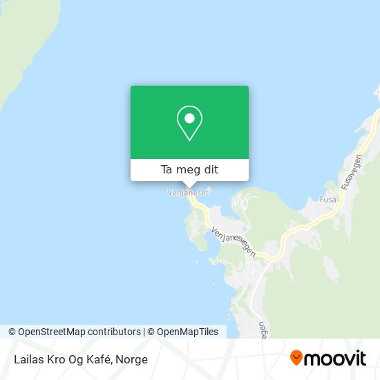 Lailas Kro Og Kafé kart