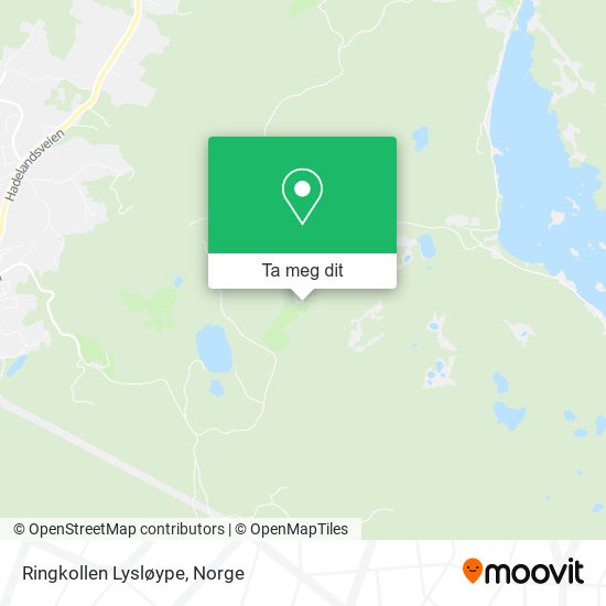 Ringkollen Lysløype kart