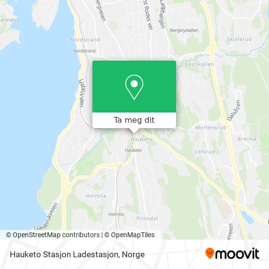 Hauketo Stasjon Ladestasjon kart