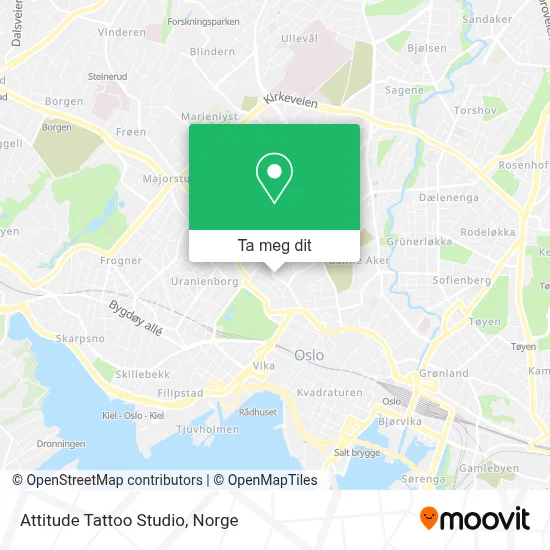 Attitude Tattoo Studio kart