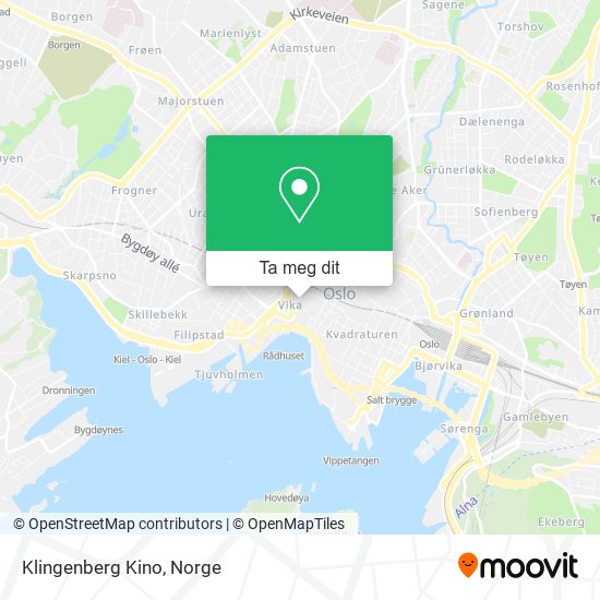 Klingenberg Kino kart