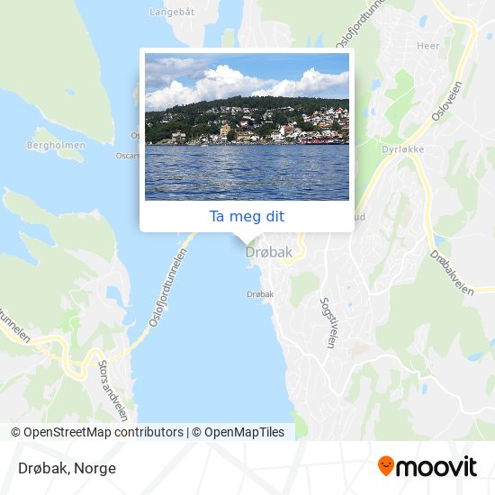 Drøbak kart