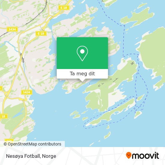 Nesøya Fotball kart