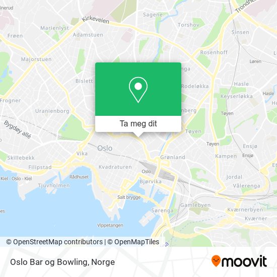 Oslo Bar og Bowling kart