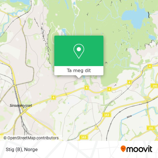 Stig (B) kart