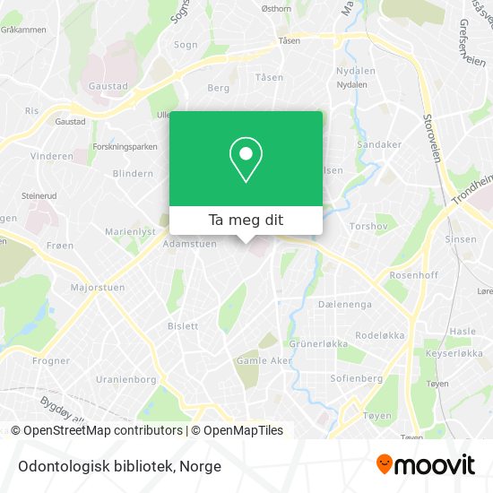 Odontologisk bibliotek kart