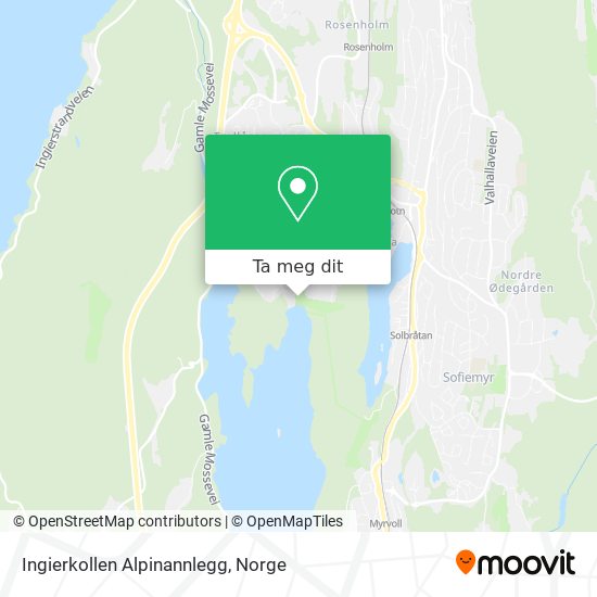 Ingierkollen Alpinannlegg kart