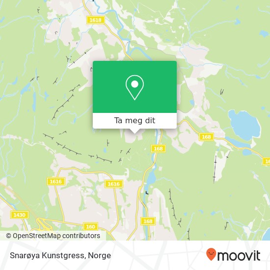 Snarøya Kunstgress kart