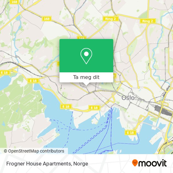 Frogner House Apartments kart